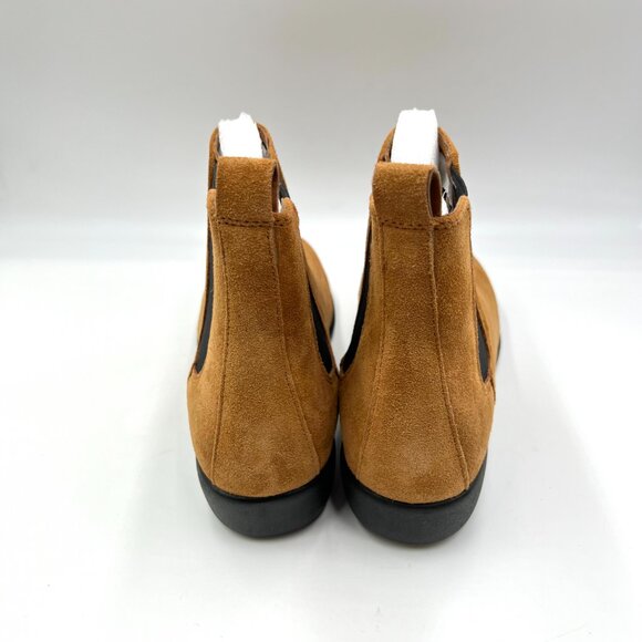 Aerosoles‎ Womens Size 9.5 Step Dance Brown Suede Leather Chelsea Ankle Boots - Picture 7 of 15